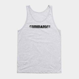 Commander, Military Tank Top